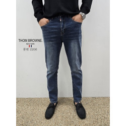 THOM BROWNE 톰브라운 스판 슬림 청바지