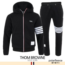 THOM BROWNE 톰브라운 4바 로고 폴라폴리스 셋업