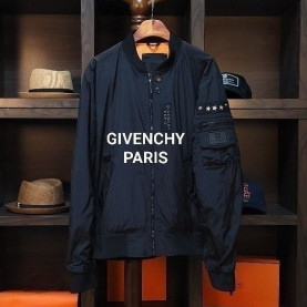 GIVENCHY 지방시 시그니쳐 니어린 G.D 항공윈드 자켓