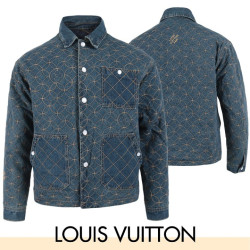 LOUIS VUITTON 루이비통 퀄티드 멀티 포켓 누빔 자켓