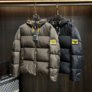 FENDI 펜디 FF 배색 다운 패딩