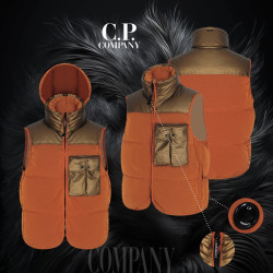 C.P COMPANY C.P컴퍼니 크롬 R 다운 베스트 2COLOR