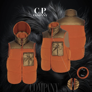 C.P COMPANY C.P컴퍼니 크롬 R 다운 베스트 2COLOR