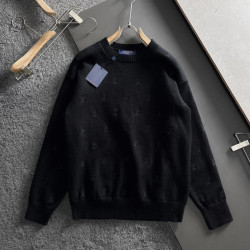 ●10월 판매 11위● LOUIS VUITTON 루이비통 엠브로이더드 시그니처 크루넥 니트