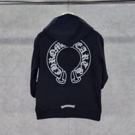 CHROME HEARTS 크롬하츠 플로럴 홀스슈 후드집업