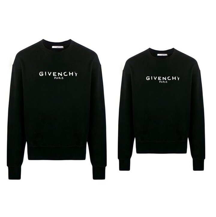 GIVENCHY 지방시 디스트레시드 빈티지로고 맨투맨