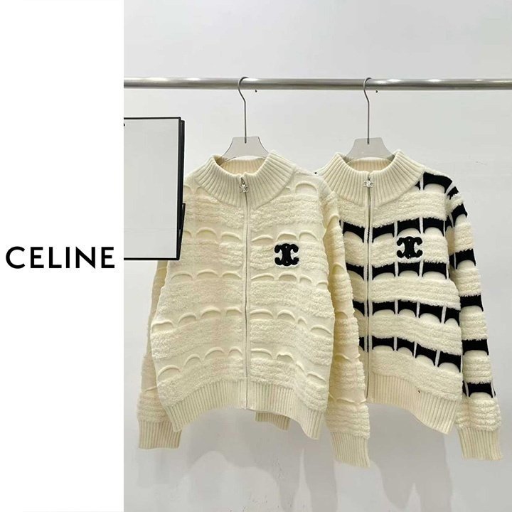 CELINE 셀린느 테브라 니트집업 2COLOR