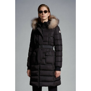 ●12월 판매 5위● MONCLER 몽클레어 클로에 라쿤퍼 롱 패딩 자켓