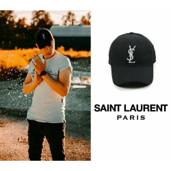 SAINT LAURENT 생로랑 자수로고 볼캡