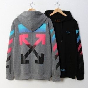 OFF-WHITE 오프화이트 그라데이션 기모 후드 2COLOR