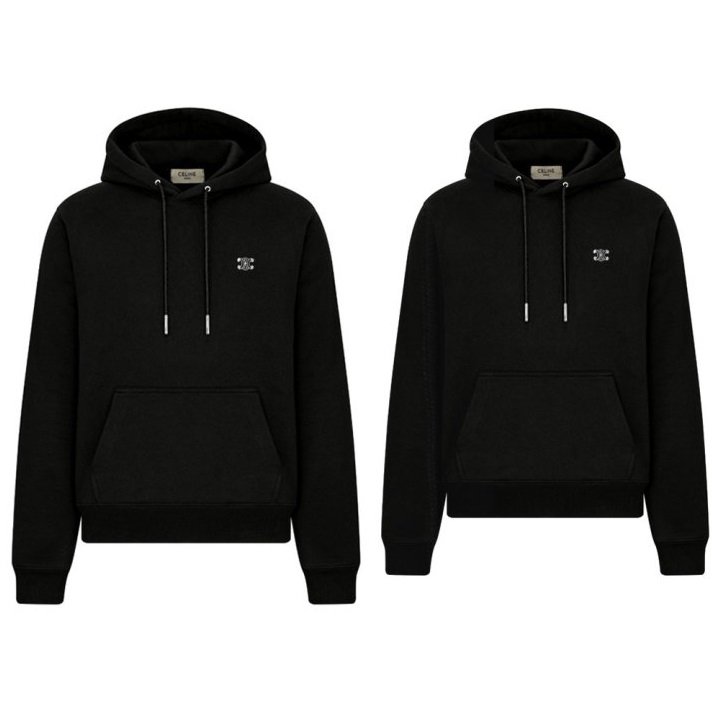 CELINE 셀린느 트리오페 기모 후드티
