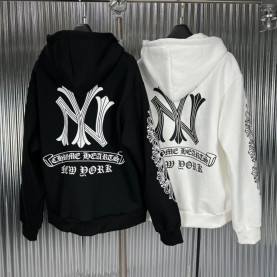 CHROME HEARTS 크롬하츠 NY 기모 후드집업