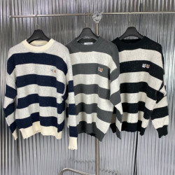 MAISON KITSUNE 메종키츠네 왕 단가라 니트