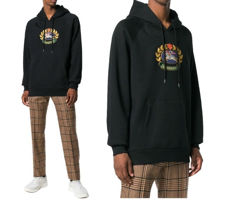 BURBERRY 버버리 런던 크레스트 후드티