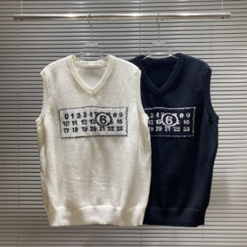 MAISON MARGIELA 메종마르지엘라 넘버링 니트 베스트