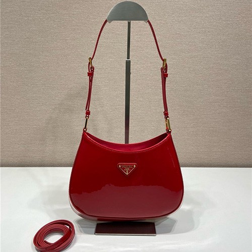 PRADA 프라다 클레오 브러시드 숄더백 1BC169