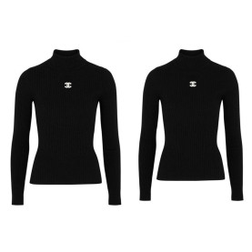 CHANEL 샤넬 니트 터틀넥