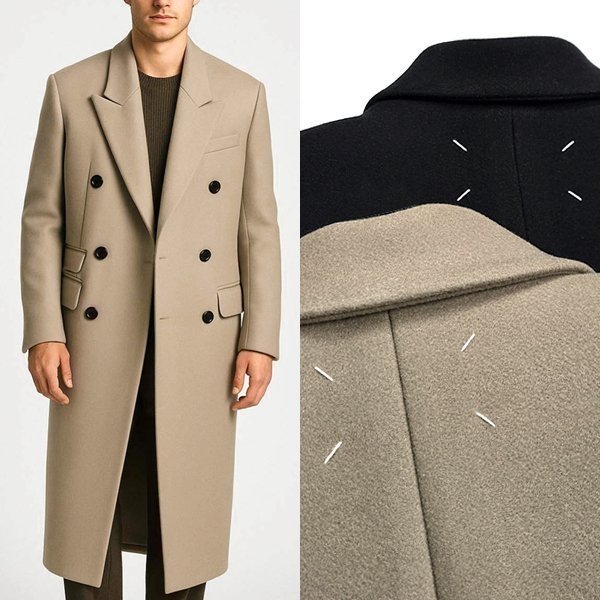 ●11월 판매 4위● MAISON MARGIELA 메종마르지엘라 더블 롱코트