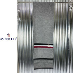 MONCLER 몽클레어 삼색라인 포트 머플러