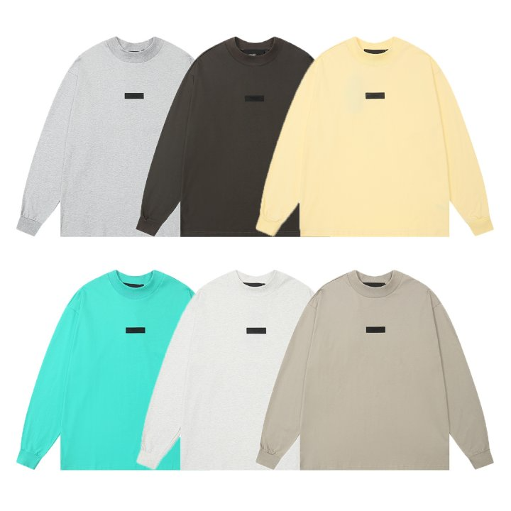 FEAR OF GOD 피어오브갓 에센셜 1918 패치 저지 롱 슬리브