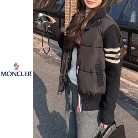 MONCLER 몽클레어 삼선배색 패딩 점퍼