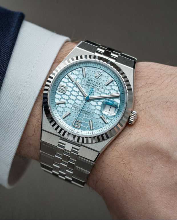 ●로렉스 랜드드웰러 플래티넘 아이스블루 정품급●