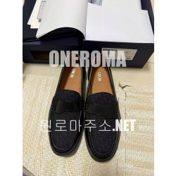 디올 오블리크 자카드 레더 그랑빌 로퍼