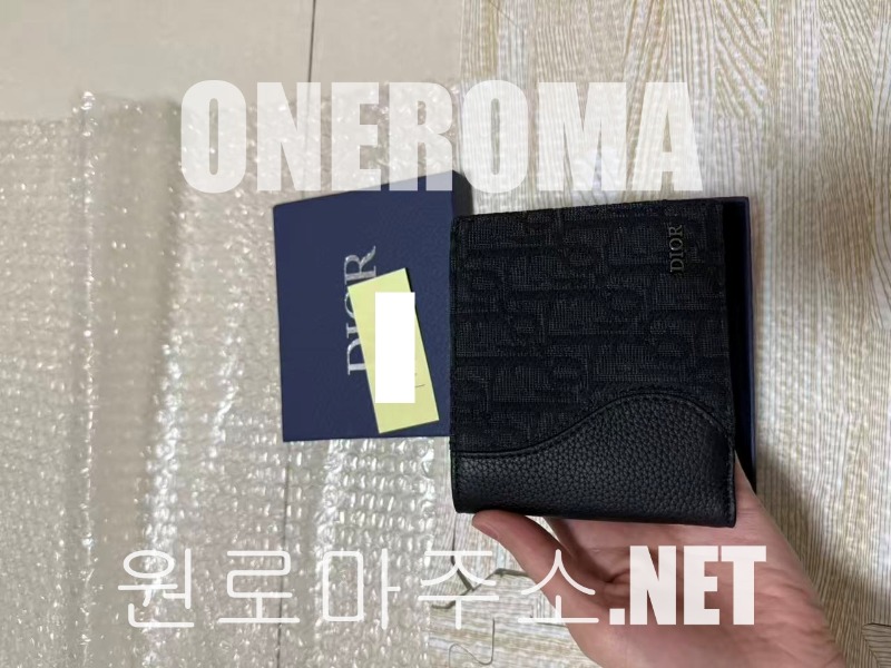 양*영 고객님 디올 오블리크 자카드 새들 컴팩트 반지갑
