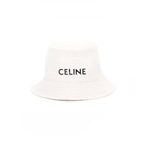 CELINE 셀린느 로고 프린트 버킷햇