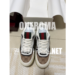 구찌 리웹 스니커즈 베이지