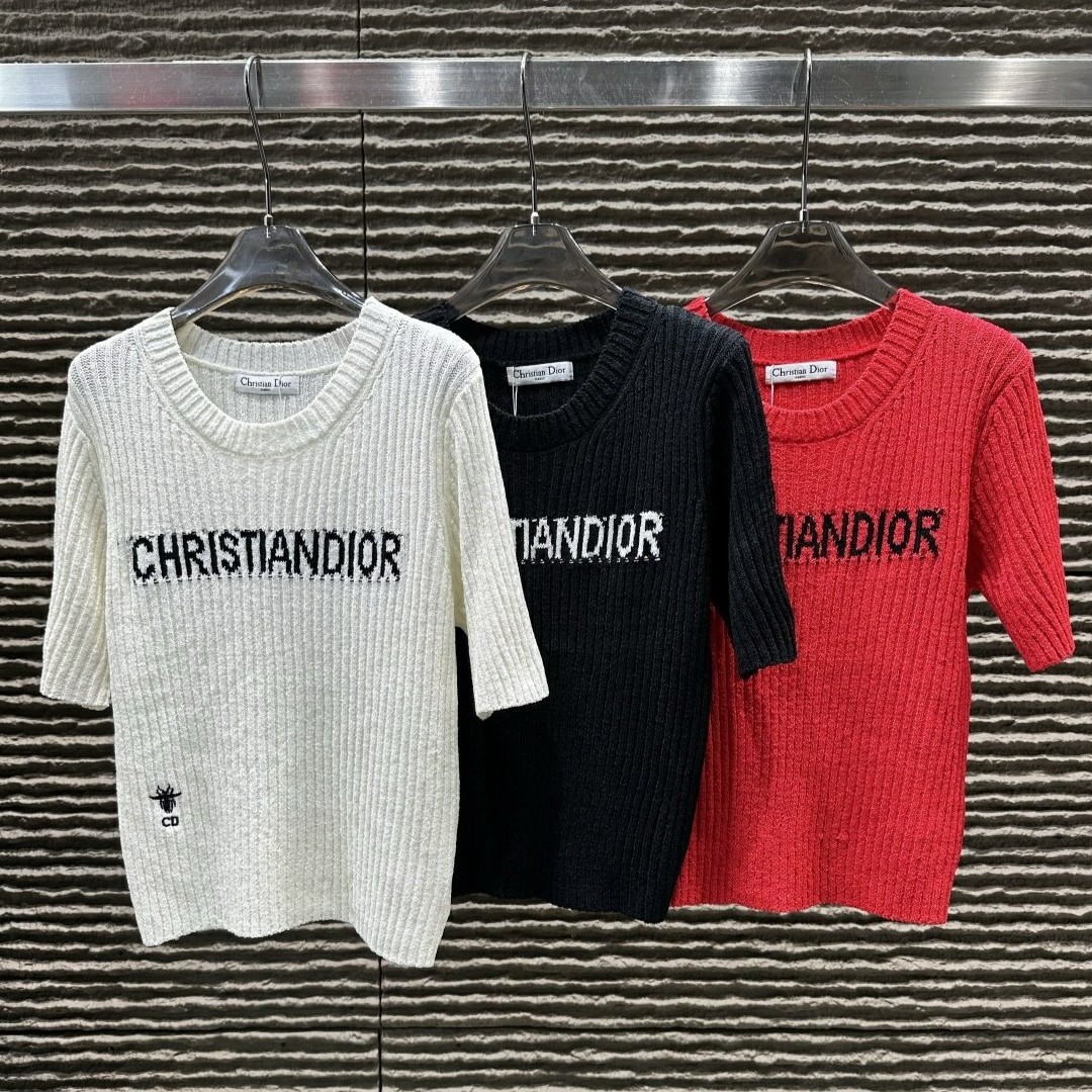 ●2월 판매 9위● DIOR 디올 자카드 니트 티셔츠
