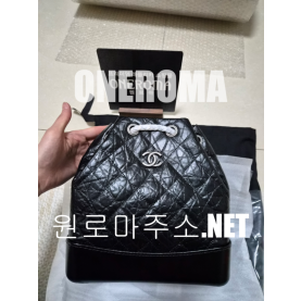 샤넬 가브리엘 백팩 블랙