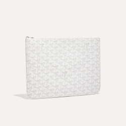 ●고야드 세나 클러치 화이트●