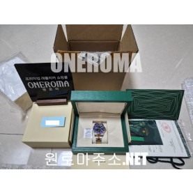 로렉스 서브마리너 청콤 40mm 스위스무브