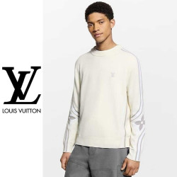 LOUIS VUITTON 루이비통 그래픽 라운드넥 니트