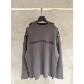 CHROME HEARTS 크롬하츠 로고 숄더 포인트 오버 롱슬리브