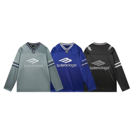 BALENCIAGA 발렌시아가 3298 3B 풋볼 저지 롱 슬리브