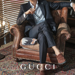 GUCCI 구찌 금장 싱글 정장