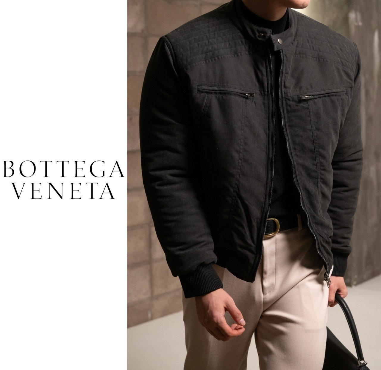 BOTTEGA VENETA 보테가베네타 바이커 패딩 4COLOR