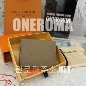 루이비통 앙프렝뜨 코인 카드 지갑