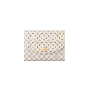 ●실사● 루이비통 로잘리 다미에 아주르 코인 카드지갑