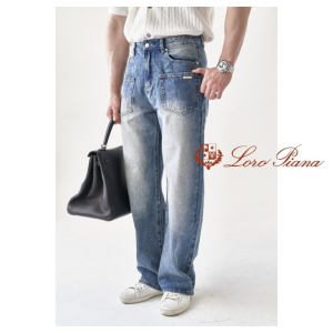 LOROPIANA 로로피아나 포인트 일자핏 팬츠 2COLOR