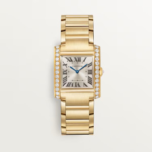 ●실사● 까르띠에 탱크 프랑세즈 워치