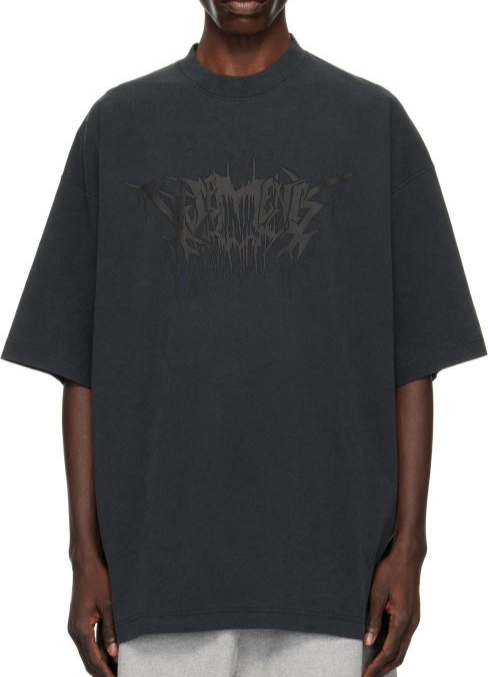 VETEMENTS 베트멍 스필링 반팔