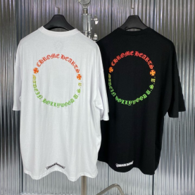 CHROME HEARTS 크롬하츠 레인보우 반팔