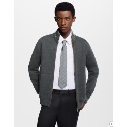 LOUIS VUITTON 루이비통 더블 페이스 울 니트 블루종