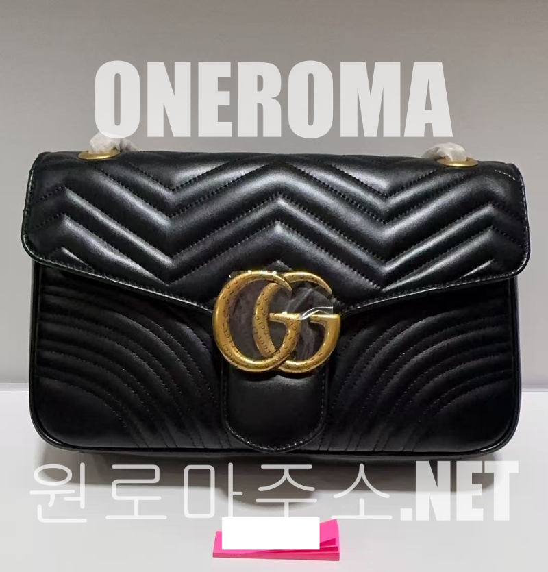 구찌 GG 마몽 마틀라세 숄더백