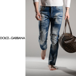 DOLCE&GABBANA 돌체앤가바나  덴마 데님팬츠