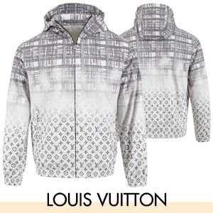 LOUIS VUITTON 루이비통 투톤 그라데이션 원드 자켓