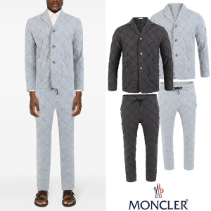 MONCLER 몽클레어 롬버스 3버튼 린넨 슬림핏 슈트